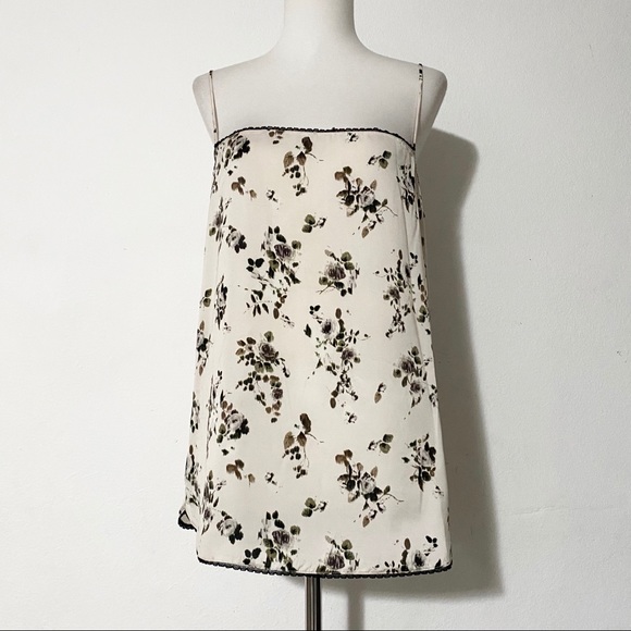 ZARA Floral Print Blouse - Picture 1 of 5